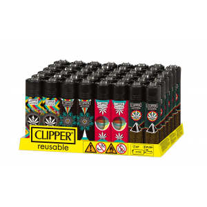 Clipper Classic Lighters - Cannagrass - (Display of 48)